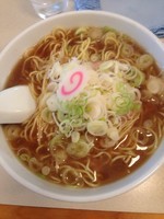 「中華そば➕麺硬め➕ねぎ増し➕味濃いめ」@赤坂味一 亀戸店の写真