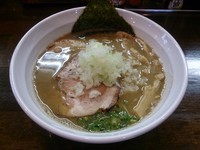 「【限定】鶏白湯煮干 烏賊ver.」@麺や 飛来の写真