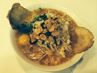 「ニンニク野菜ラーメン（ねりごま味）」@龍神の写真