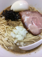 「獄濃煮干ソバ¥800」@煮干中華ソバ イチカワの写真