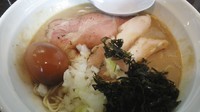 「煮干濃麺二ボ飯セット　950円」@濃麺 海月の写真