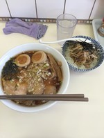 「特製中華そば＆豚まぶし御飯」@中華そば ふくみみの写真