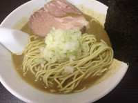 「【限定】白湯煮干しとろ〜りバージョン800円」@へべれ家の写真