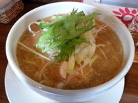 「塩ラーメン・太麺中盛（７００円）」@麺家 彩華 池上店の写真