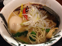 「濃厚鶏醤油そば」@麺匠 ことぶきの写真