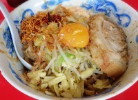 「まぜそば 780円」@ジャンプの写真