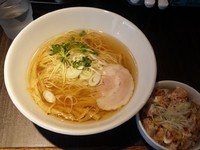 「ランチセット（ラーメン＋ミニチャーシュー丼）」@光麟堂の写真