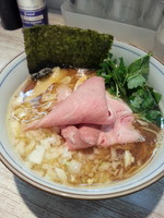 「煮干しそば（タマネギ Ver.）￥750」@中華そば 四つ葉の写真