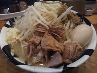 「にぼ二郎　（大盛り：無料）　※野菜増し　＋味玉：サービス券」@凌駕IDEAの写真