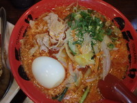 「辛タンメン(3辛)よくばり定食(1,270円)」@天下一品 中筋店の写真