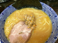 「味噌らーめん(太麺・油少なめ)」@氣華の写真