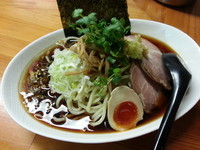 「冷やし煮干しらーめん￥800」@あぢとみ食堂の写真