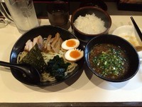 「しょうゆ つけ麺」@麺屋 鶏豚の写真