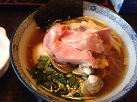 「特製蛤そば」@中華そば 四つ葉の写真