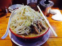 「ラーメン 野菜増し」@らーめん バリ男 新橋本店の写真
