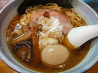 「味玉中華そば」@藤原らーめん店・カレー店の写真