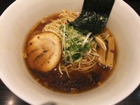 「らー麺（700円）」@京鰹節つけ麺 愛宕 ATAGOの写真