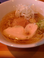 「塩らーめん」@らーめん芝浜の写真