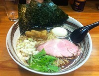 「【限定】鰤節蕎麦 750円＋星。玉 100円」@いのうえの写真