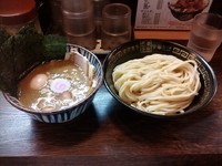 「東京煮干しつけ麺（特製）中」@東京煮干中華そば 三三㐂 大森の写真