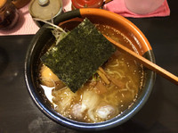 「塩ワンタン麺」@らーめん まといの写真