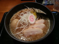 「濃厚中華そば(味玉入り)・・870円」@らーめん壱輝の写真