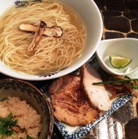 「【9/20～23，各日12食限定】芳醇松茸蕎麦 松茸御飯付」@特級鶏蕎麦 龍介の写真