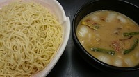 「紅いものポタージュつけ麺（秋限定）」@ラーメン大至の写真