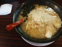 「燕黒ラーメン(大脂）」@煮干しらあめん 燕黒の写真