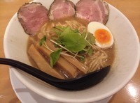 「新中華そば(大)」@麺人 ばろむ庵の写真