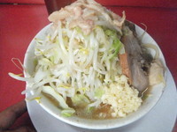 「ラーメン650円(ニンニクアブラ)」@ラーメン二郎 大宮店の写真