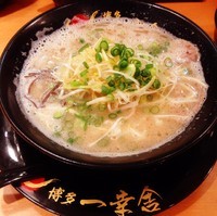 「ラーメン+明太子ご飯」@博多 一幸舎 エキマルシェ大阪店の写真