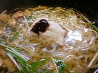 「鱧　塩ラーメン　1000円」@ラーメン 巌哲の写真