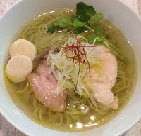 「白トリュフ塩ラーメン　850円」@BumBunBlauCafe with BeeHiveの写真