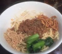 「汁なし担担麺￥８５０」@自家製麺ほうきぼし 神田店の写真