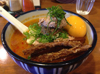 「辛味噌＋味付玉子」@雨は、やさしくの写真