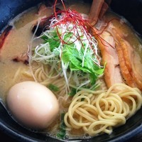 「らーめん（開店から３日間は特製サービス）」@麺屋三一五の写真