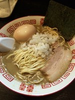 「濃厚中華ソバ750円＋味玉100円」@中華ソバ 伊吹の写真