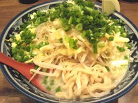 「ネギレモンチーズラーメン（並）￥850」@ラーメンアキラの写真