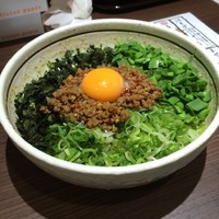 「元祖！台湾まぜそば ￥780　学盛り（大盛）」@麺屋はなび 新宿店の写真