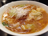 「味噌ラーメン＋バター」@けやき すすきの本店の写真