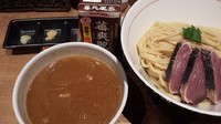 「限定鰹白湯つけ麺200ｇ　８５０円」@麺と心 7の写真