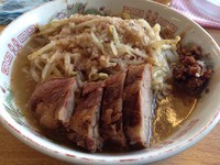 「焼らーめん中（ハイパーカロリー・野菜・にんにく）」@肉汁らーめん 公 kimiの写真