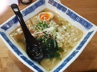 「塩ラーメン太麺」@きのえやの写真