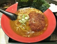 「タレカツカレーラーメン（辛口・普通麺） \770」@麺屋ここいち うまこくカレーらーめん 秋葉原店の写真