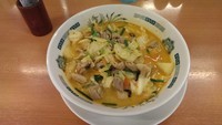 「モツ野菜、大盛」@日高屋 小田急マルシェ登戸店の写真