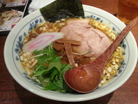 「あっさり中華そば・・750円」@特製もりそば 瑛の写真