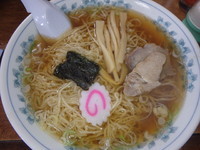 「中華そば(550円)大盛(100円)」@熊文の写真