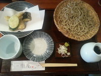 「【せいろと天ぷらセット850円】→500円」@樹庵の写真