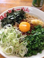 「台湾混ぜそば 大盛」@日の出らーめん 横浜桜木町本店の写真